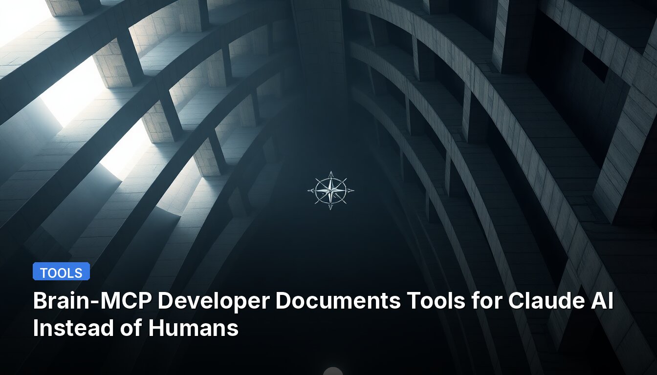 Brain-MCP Developer Documents Tools for Claude AI Instead of Humans