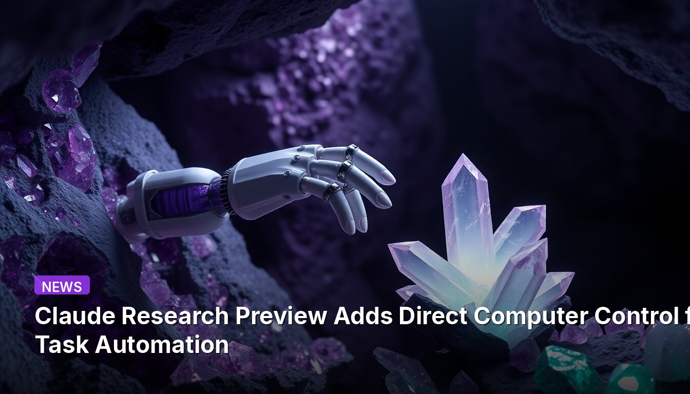 Claude Research Preview Adds Direct Computer Control for Task Automation