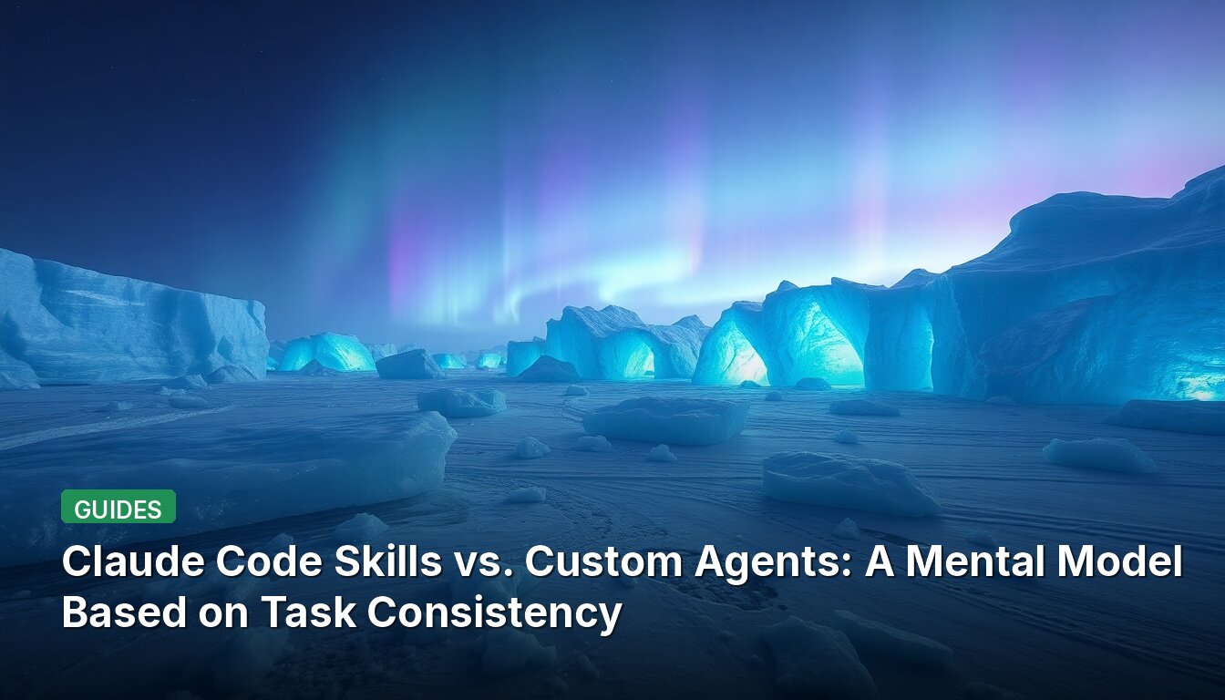 Claude Code Skills vs. Custom Agents: A Mental Model Based on Task Consistency