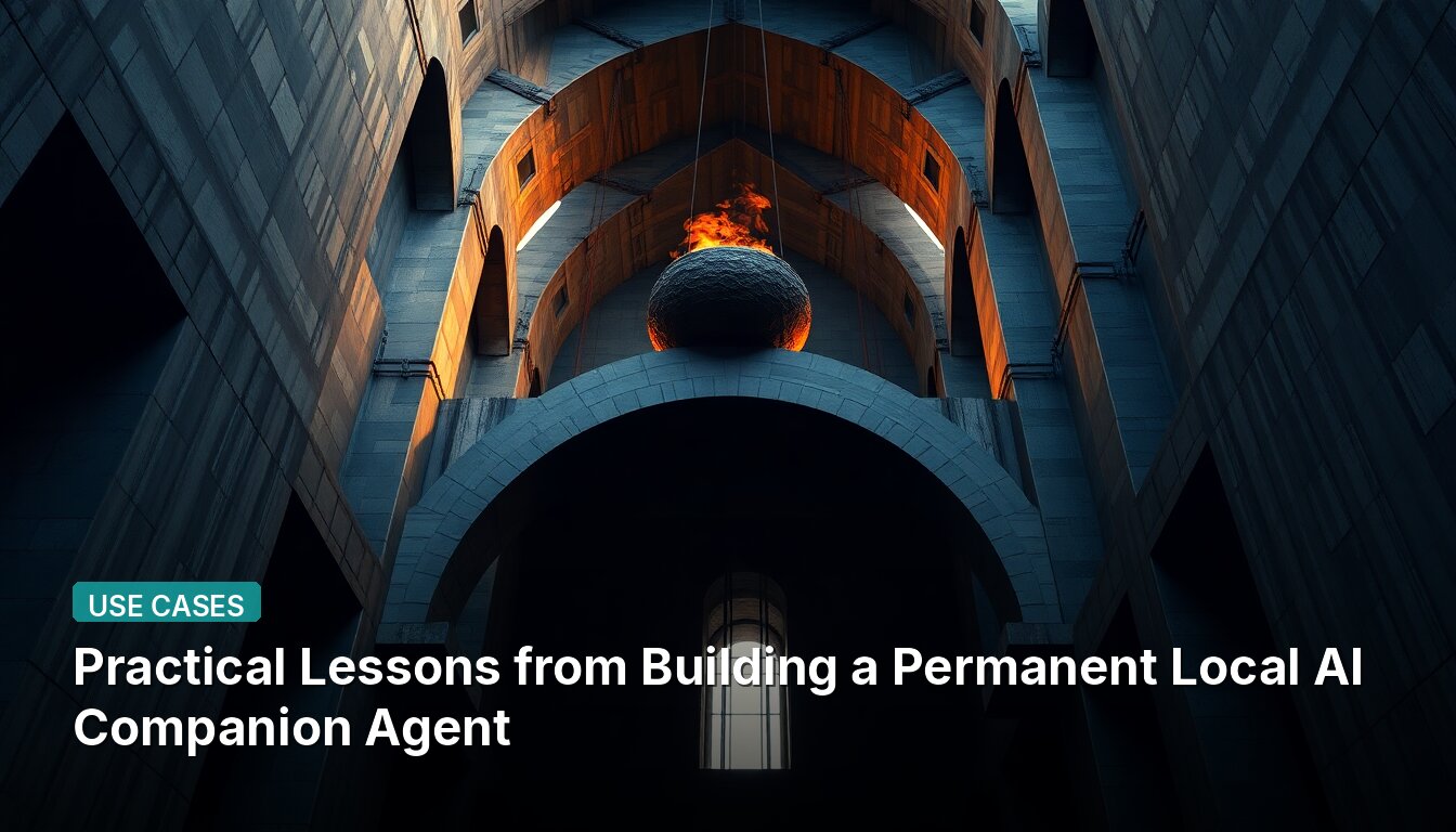 Practical Lessons from Building a Permanent Local AI Companion Agent