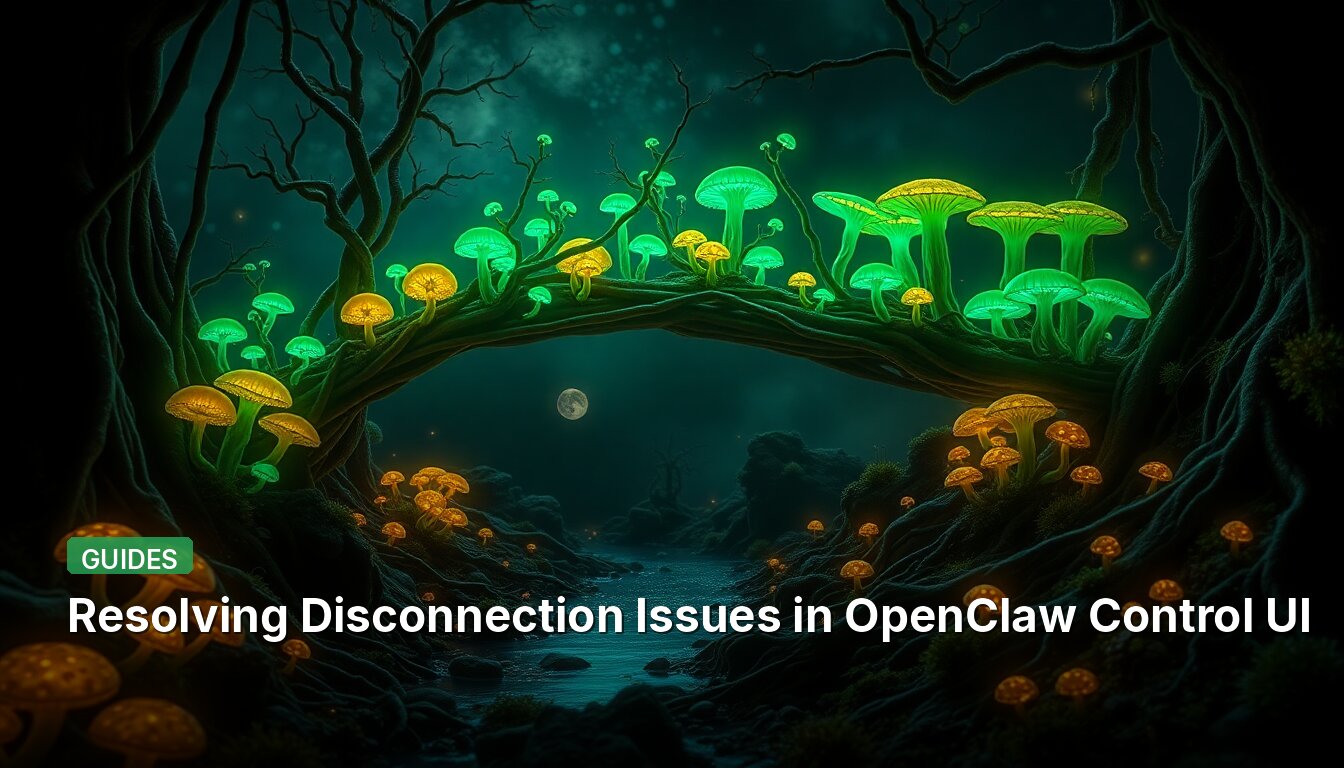 Resolving Disconnection Issues in OpenClaw Control UI