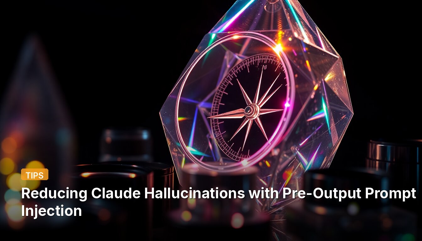 Reducing Claude Hallucinations with Pre-Output Prompt Injection