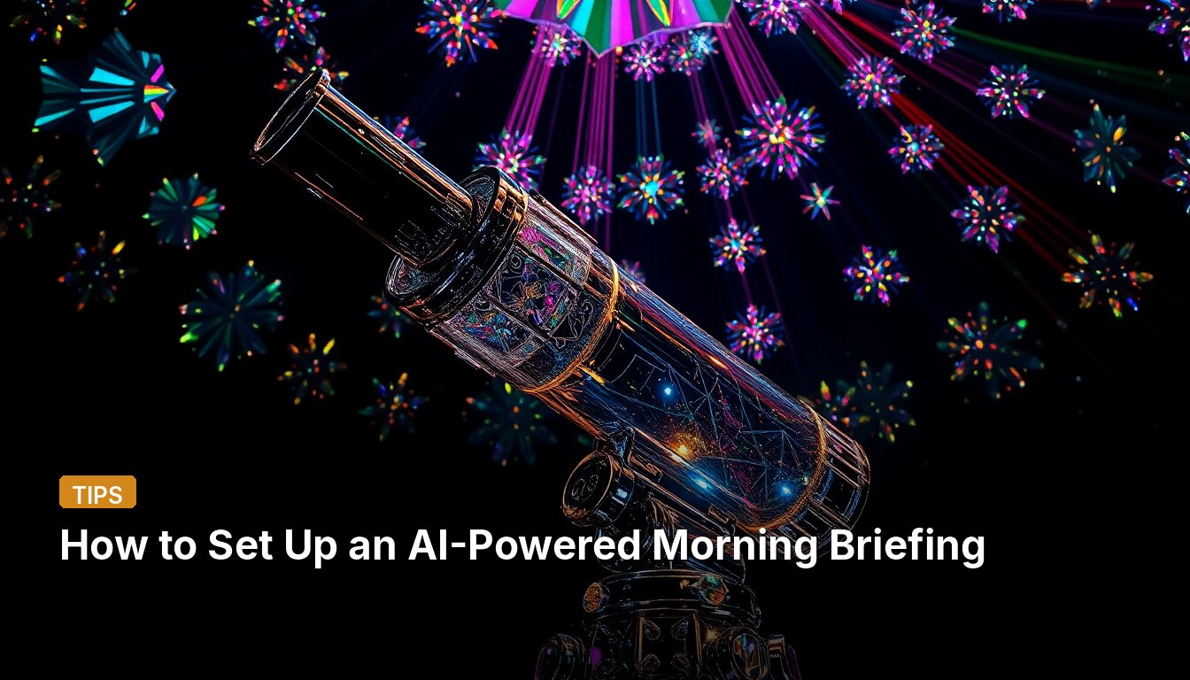 How to Set Up an AI-Powered Morning Briefing