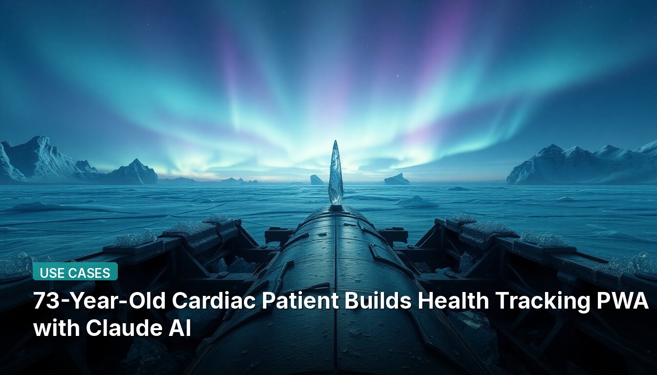 73-Year-Old Cardiac Patient Builds Health Tracking PWA with Claude AI