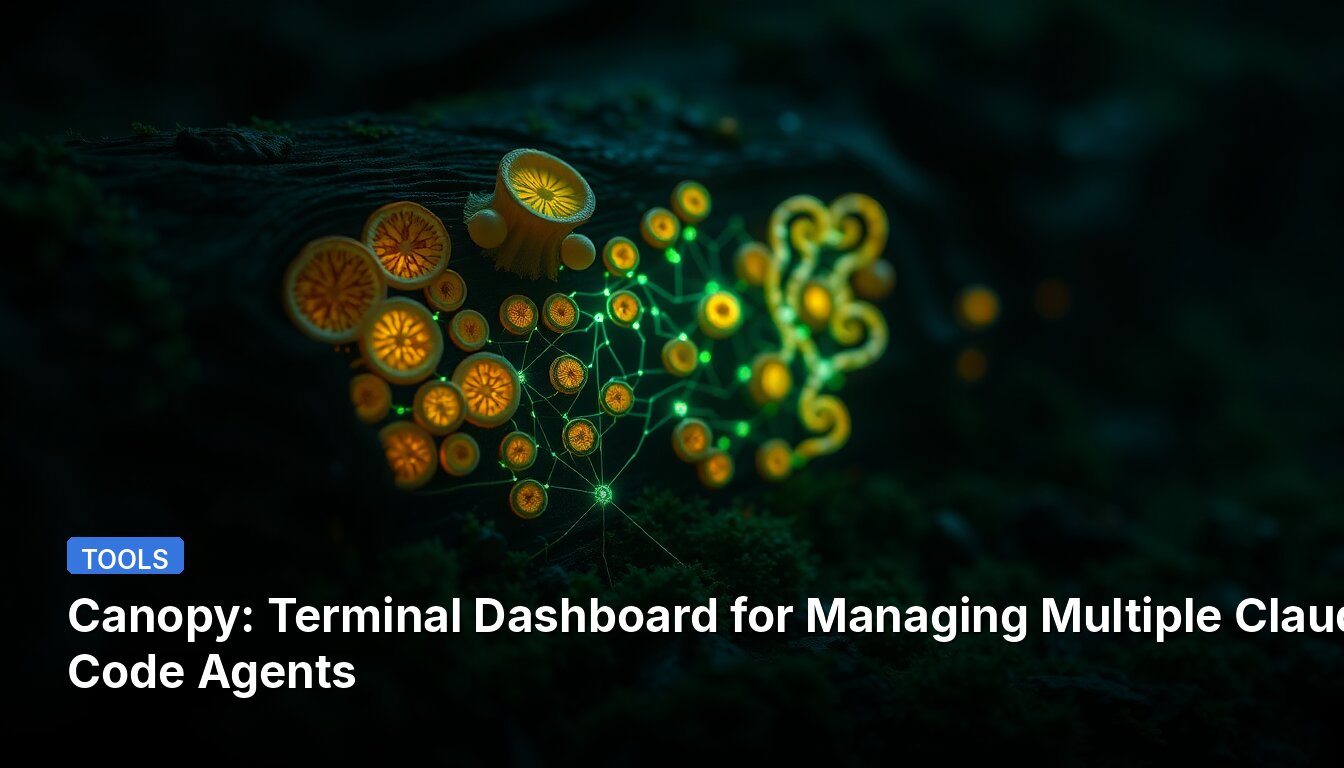 Canopy: Terminal Dashboard for Managing Multiple Claude Code Agents