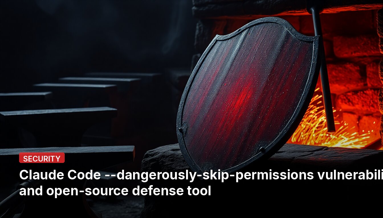 Claude Code --dangerously-skip-permissions vulnerability and open-source defense tool
