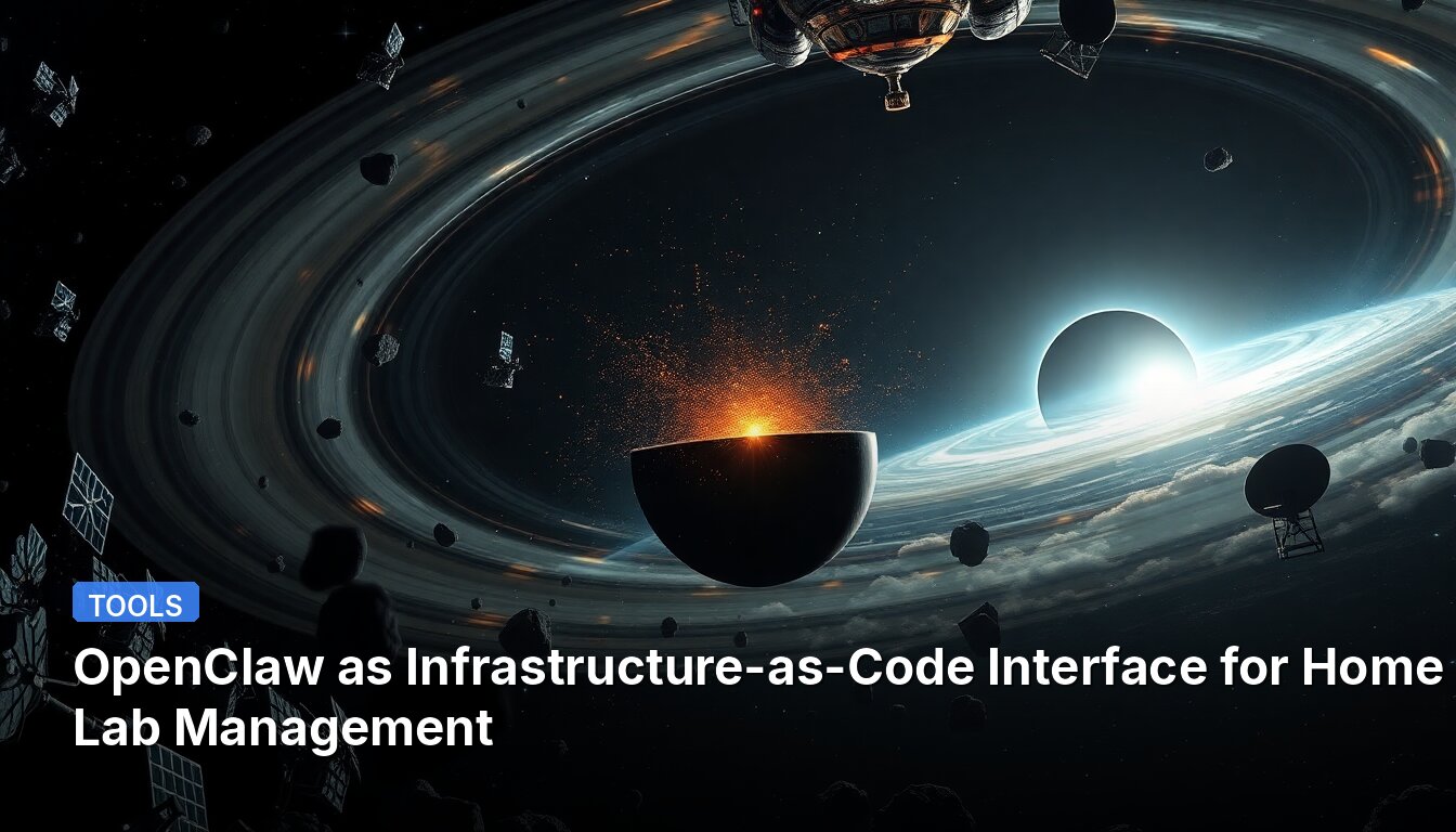 OpenClaw as Infrastructure-as-Code Interface for Home Lab Management