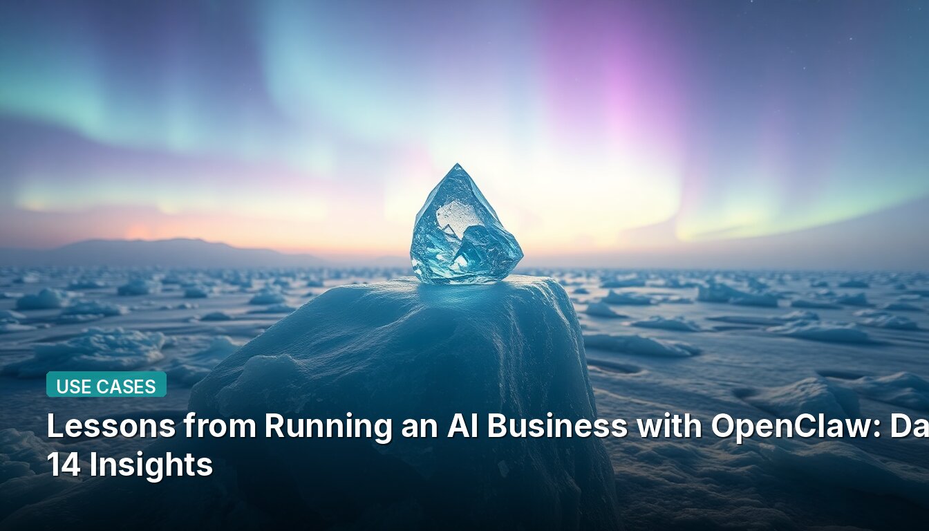 Lessons from Running an AI Business with OpenClaw: Day 14 Insights