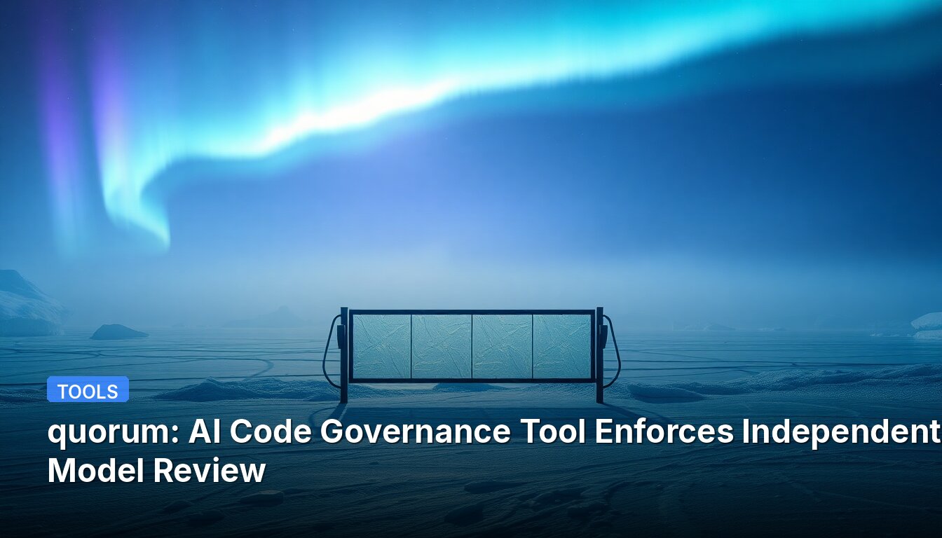 quorum: AI Code Governance Tool Enforces Independent Model Review