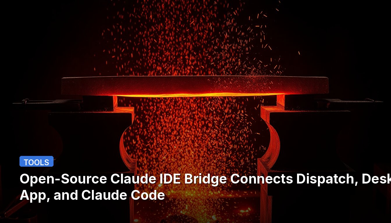 Open-Source Claude IDE Bridge Connects Dispatch, Desktop App, and Claude Code