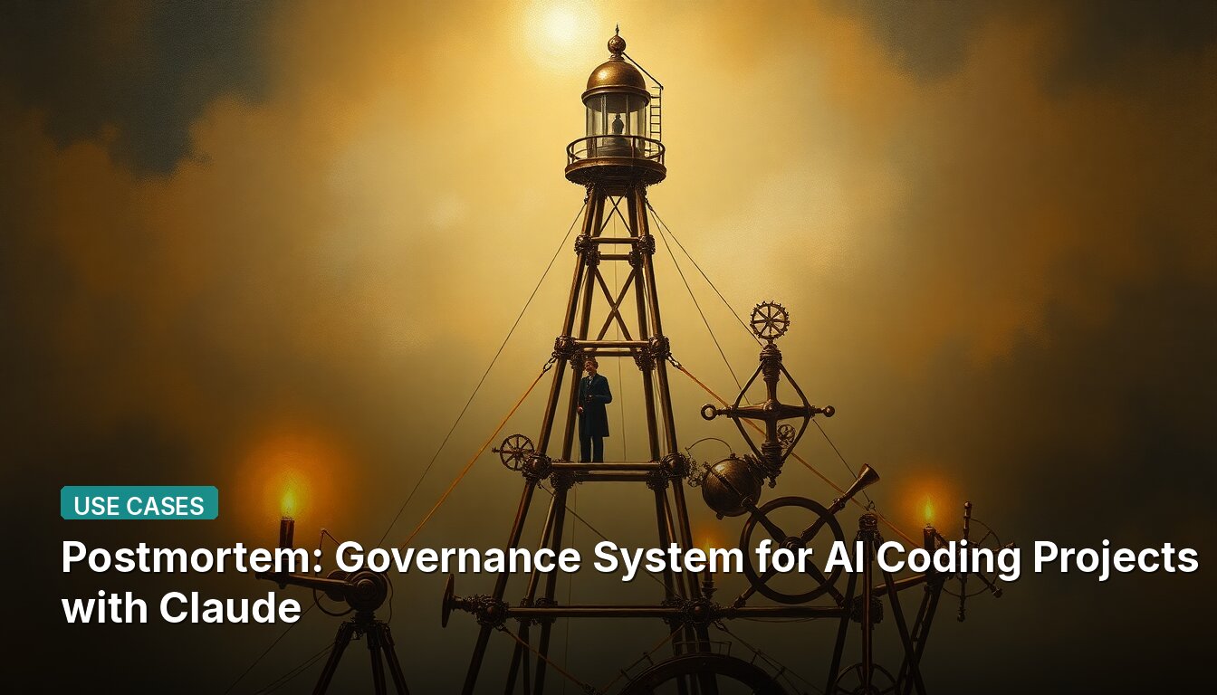 Postmortem: Governance System for AI Coding Projects with Claude