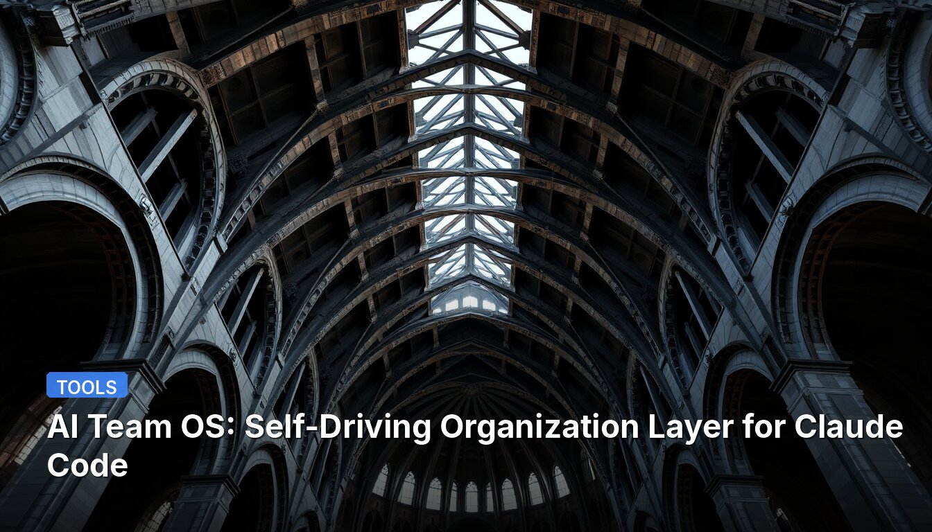 AI Team OS: Self-Driving Organization Layer for Claude Code