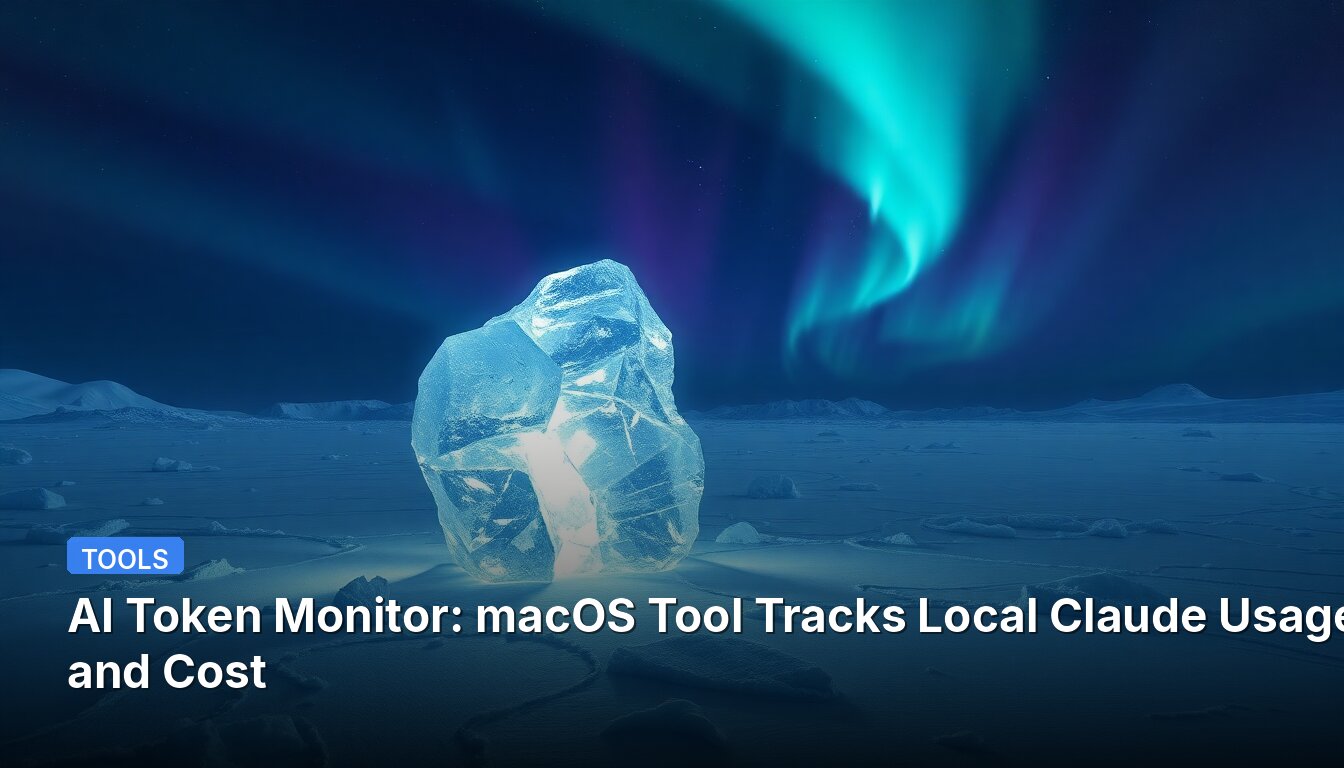 AI Token Monitor: macOS Tool Tracks Local Claude Usage and Cost