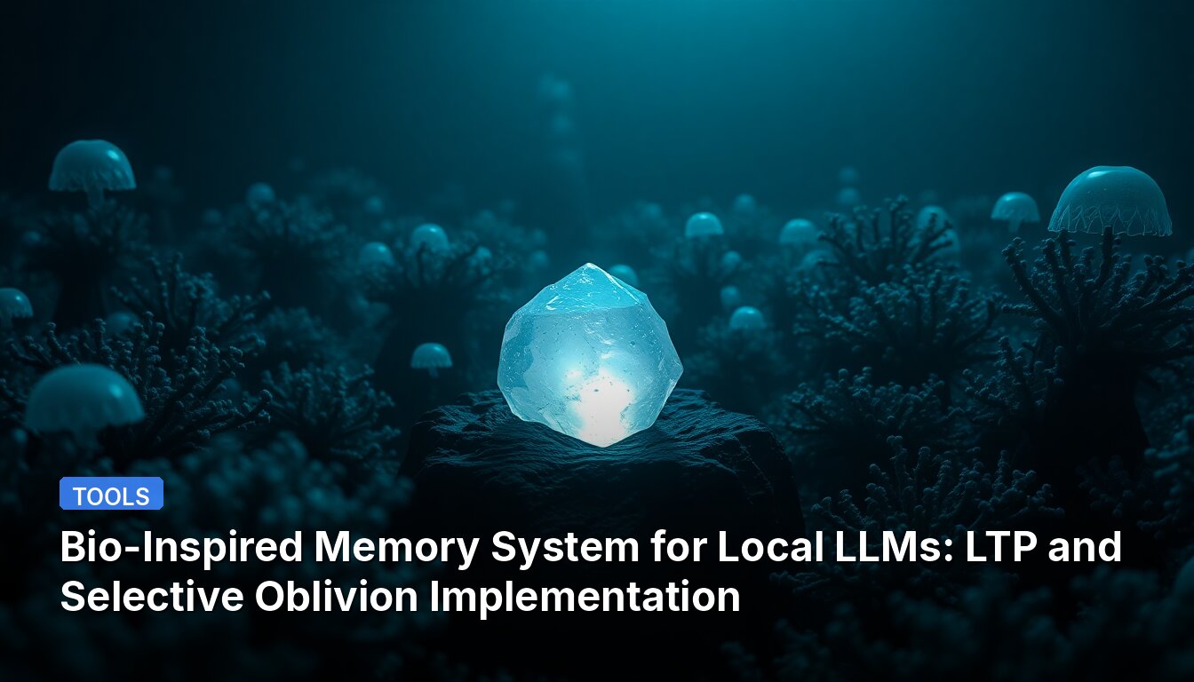 Bio-Inspired Memory System for Local LLMs: LTP and Selective Oblivion Implementation