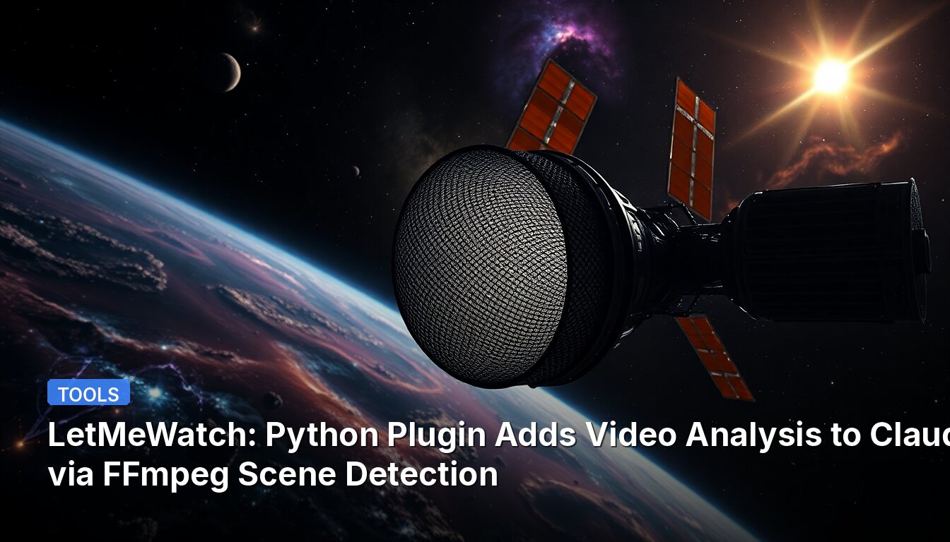 LetMeWatch: Python Plugin Adds Video Analysis to Claude via FFmpeg Scene Detection