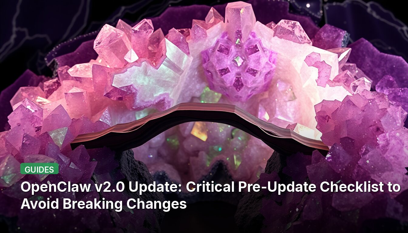 OpenClaw v2.0 Update: Critical Pre-Update Checklist to Avoid Breaking Changes
