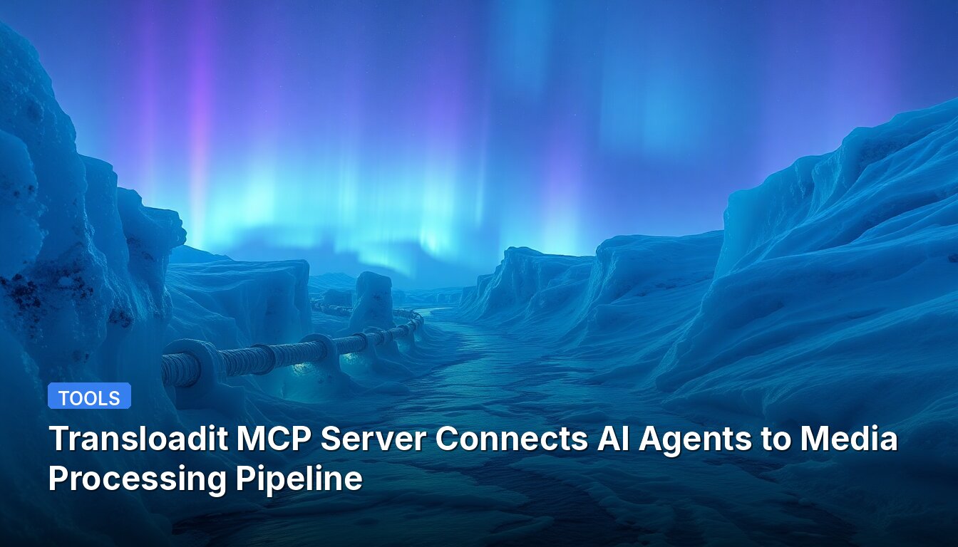 Transloadit MCP Server Connects AI Agents to Media Processing Pipeline