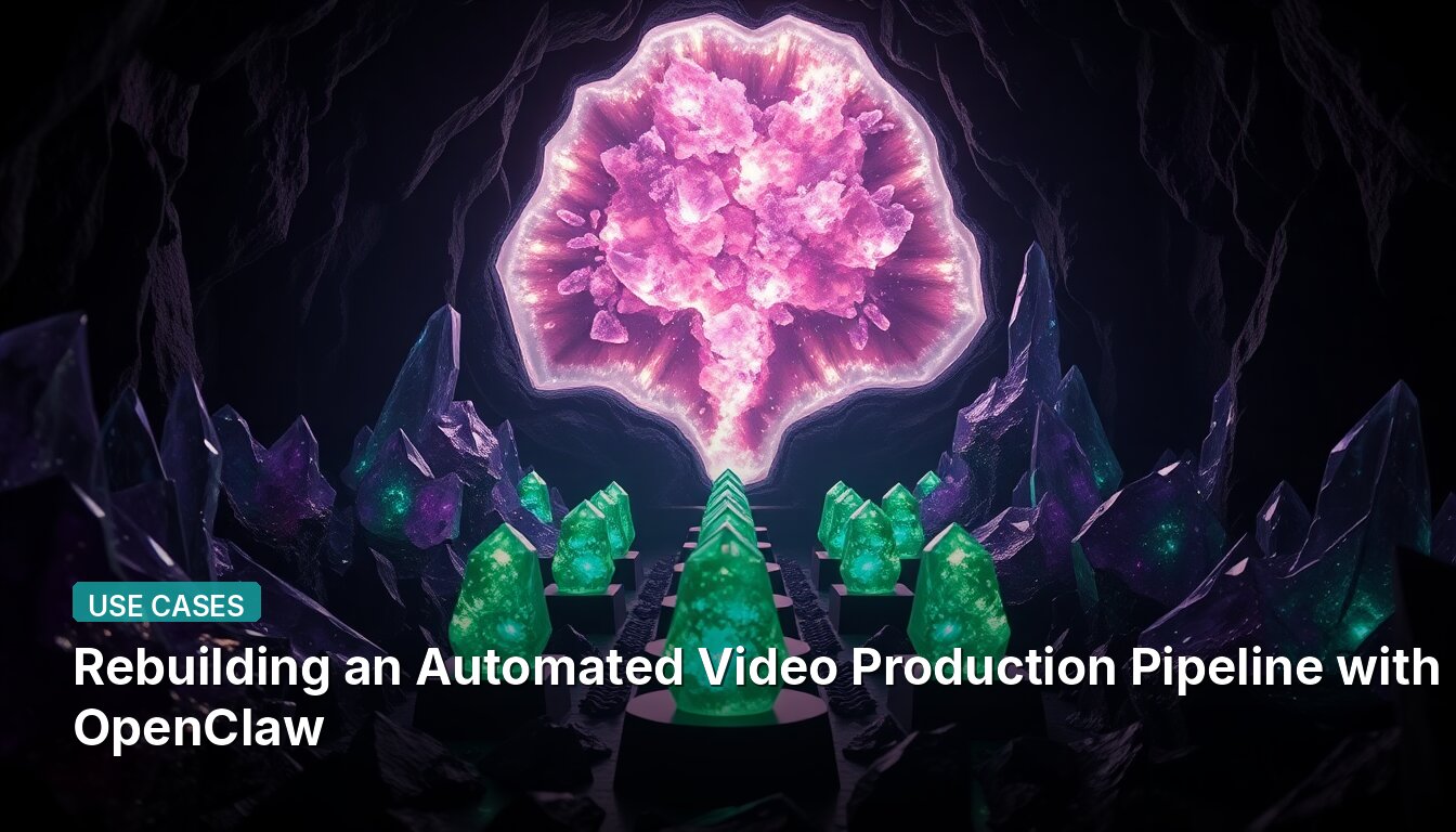 Rebuilding an Automated Video Production Pipeline with OpenClaw