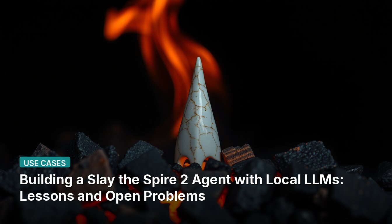 Building a Slay the Spire 2 Agent with Local LLMs: Lessons and Open Problems