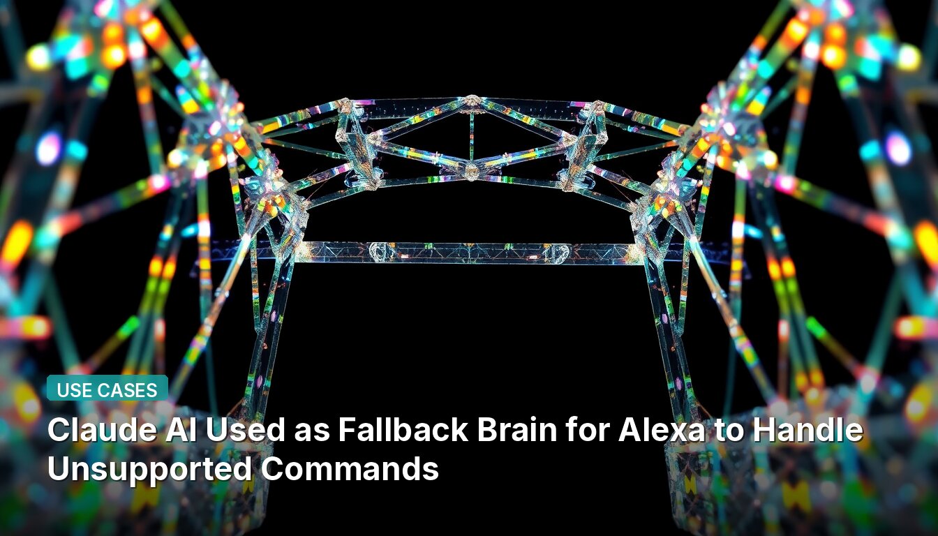 Claude AI Used as Fallback Brain for Alexa to Handle Unsupported Commands