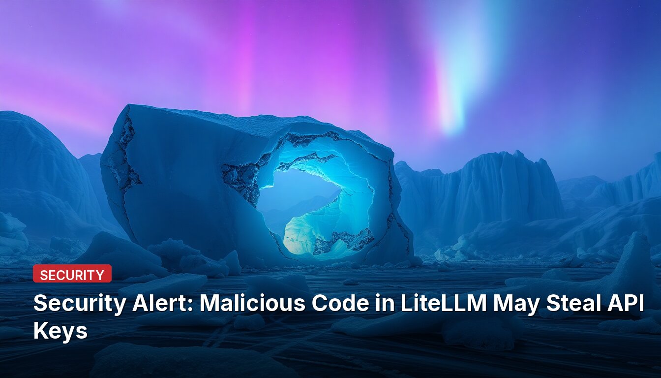 Security Alert: Malicious Code in LiteLLM May Steal API Keys