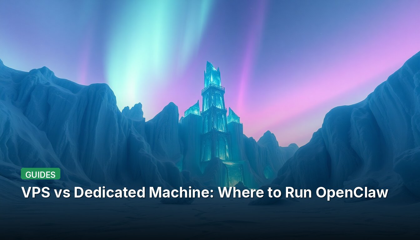VPS vs Dedicated Machine: Where to Run OpenClaw