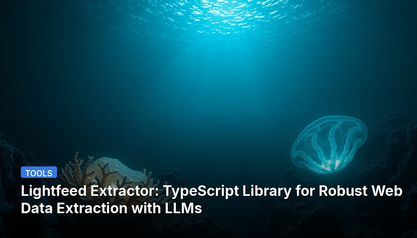 Lightfeed Extractor: TypeScript Library for Robust Web Data Extraction with LLMs
