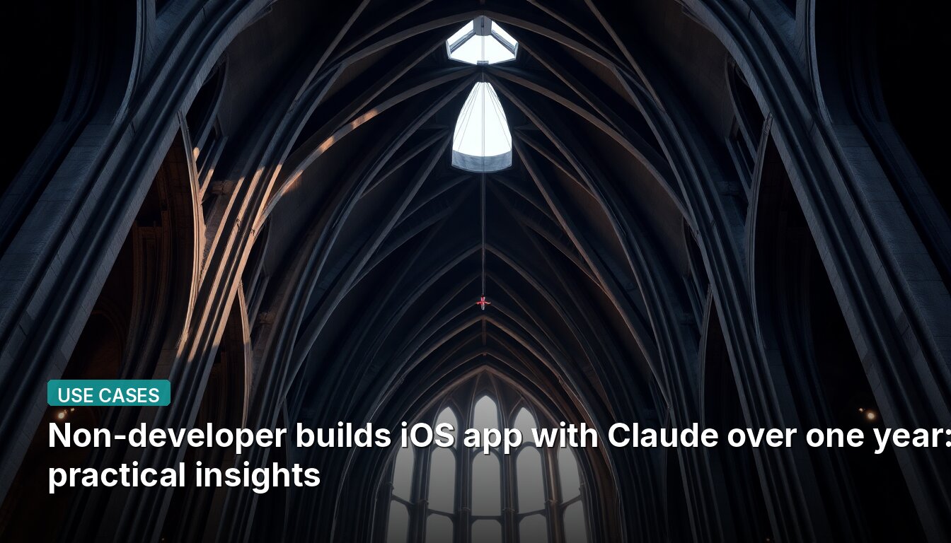 Non-developer builds iOS app with Claude over one year: practical insights