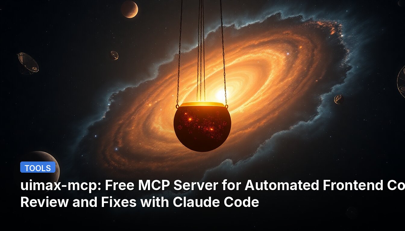 uimax-mcp: Free MCP Server for Automated Frontend Code Review and Fixes with Claude Code