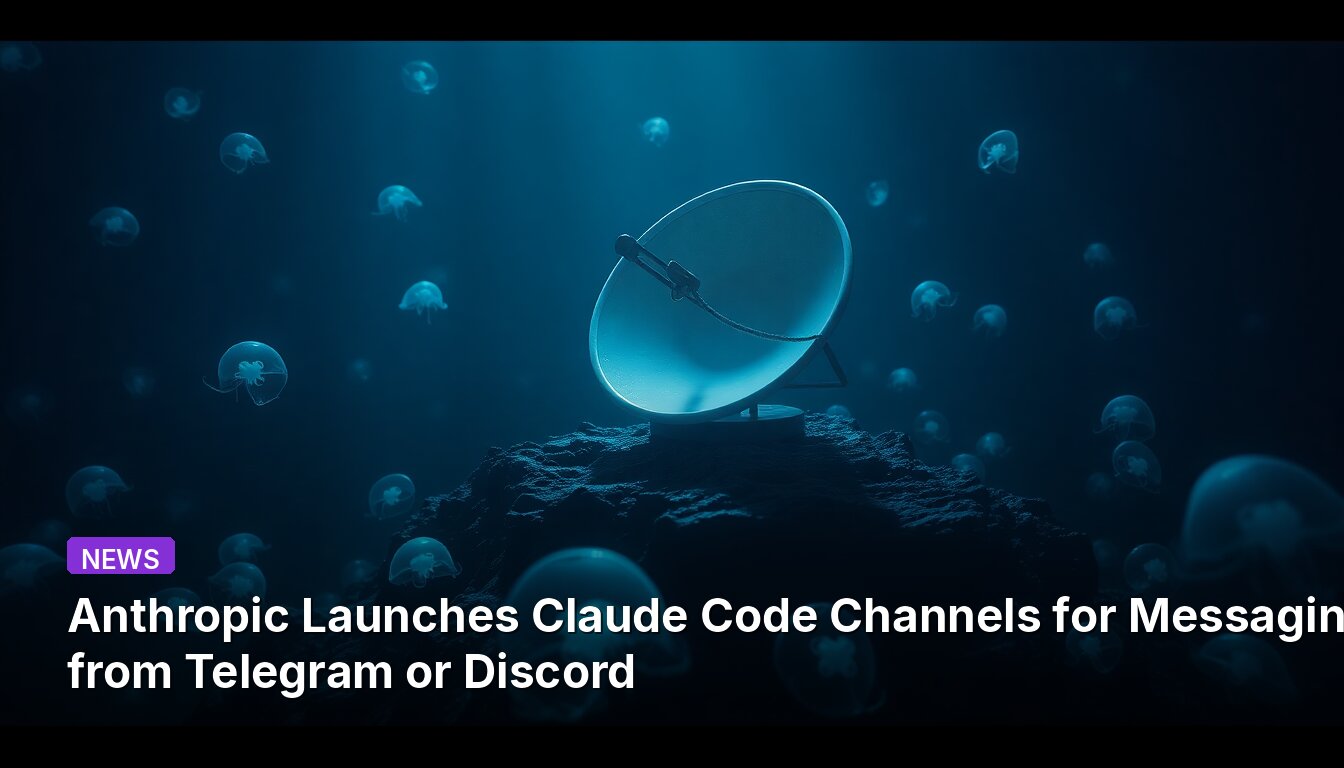 Anthropic Launches Claude Code Channels for Messaging from Telegram or Discord