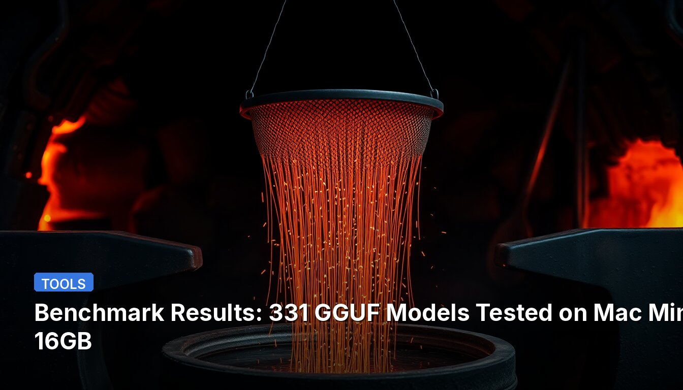 Benchmark Results: 331 GGUF Models Tested on Mac Mini M4 16GB