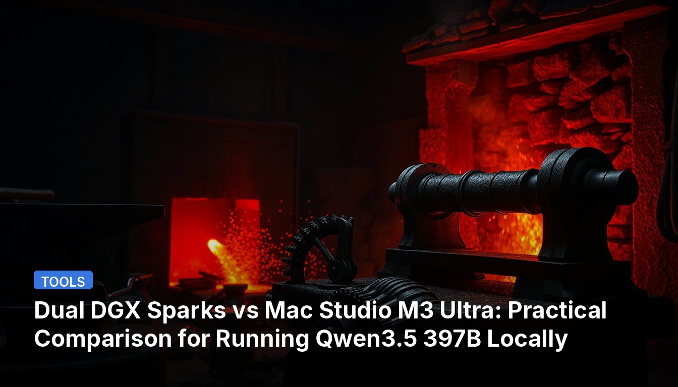Dual DGX Sparks vs Mac Studio M3 Ultra: Practical Comparison for Running Qwen3.5 397B Locally