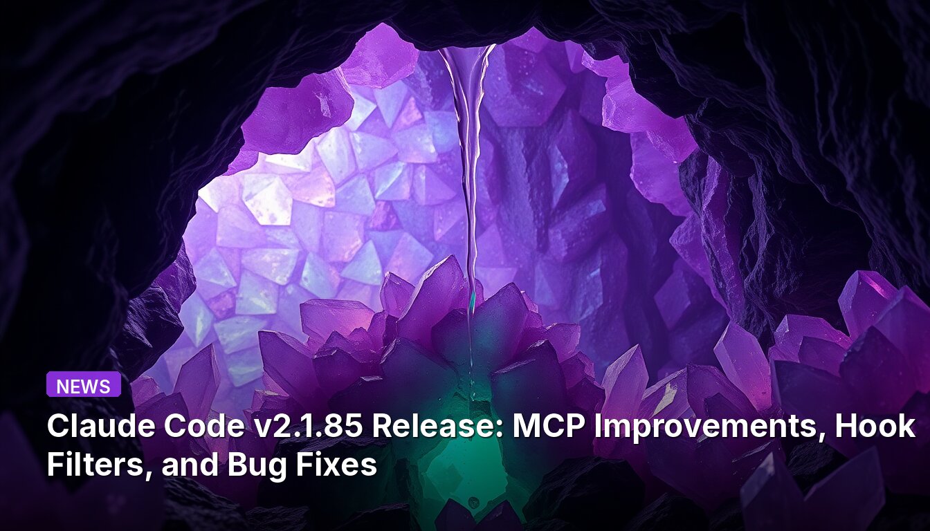 Claude Code v2.1.85 Release: MCP Improvements, Hook Filters, and Bug Fixes