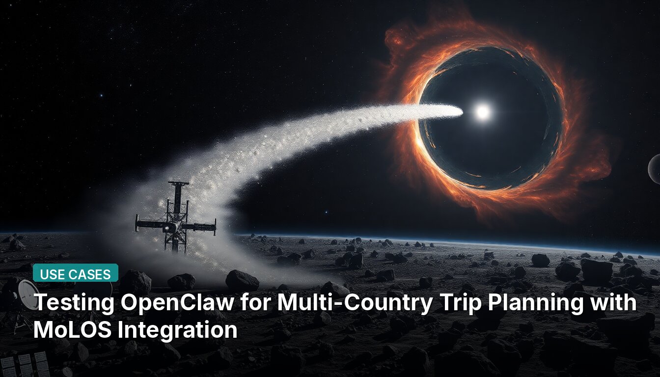 Testing OpenClaw for Multi-Country Trip Planning with MoLOS Integration
