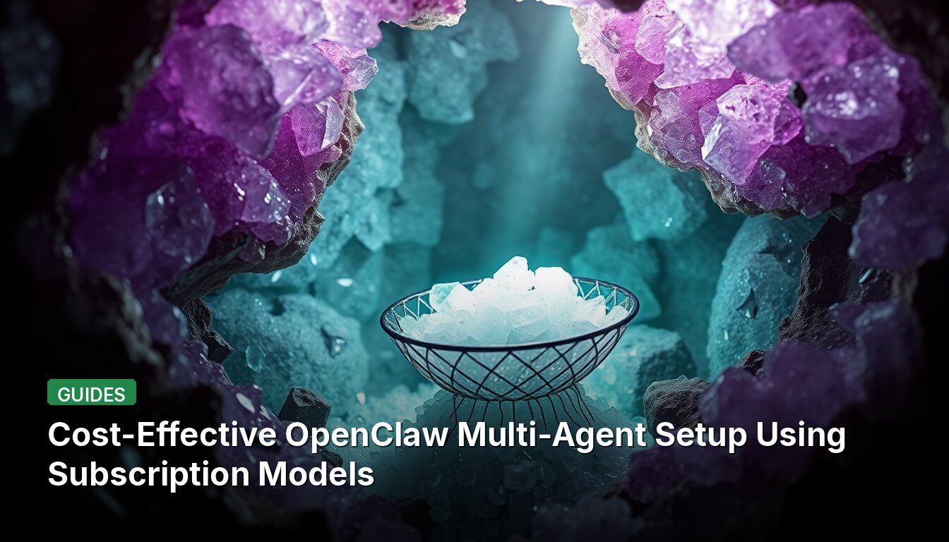 Cost-Effective OpenClaw Multi-Agent Setup Using Subscription Models