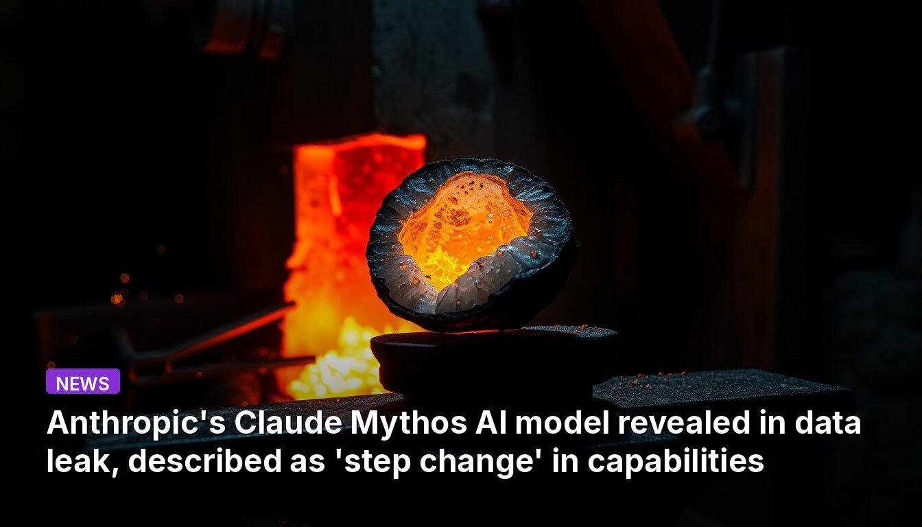 Anthropic's Claude Mythos AI model revealed in data leak, described as 'step change' in capabilities