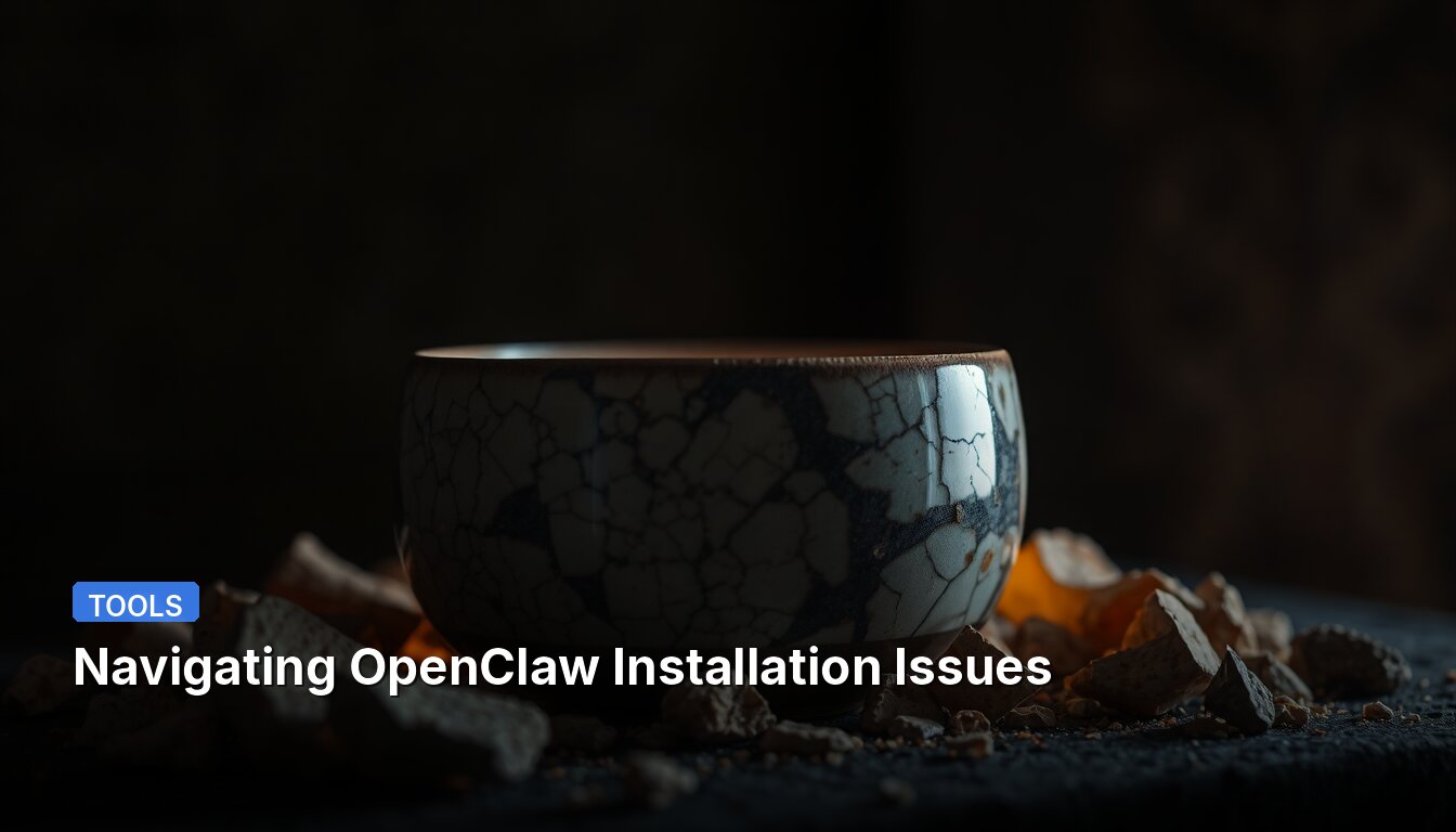 Navigating OpenClaw Installation Issues