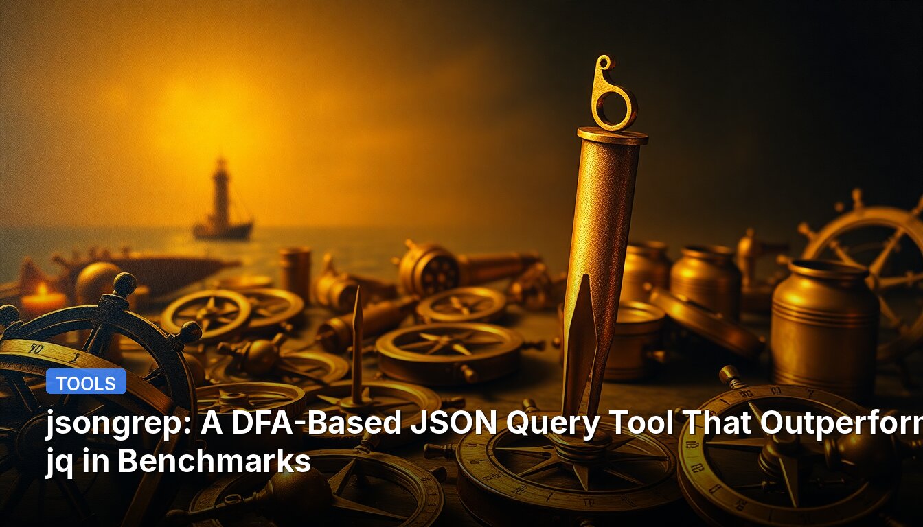jsongrep: A DFA-Based JSON Query Tool That Outperforms jq in Benchmarks