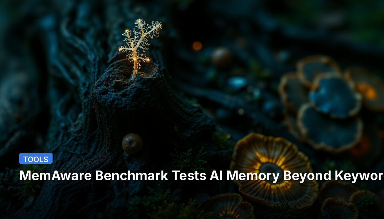 MemAware Benchmark Tests AI Memory Beyond Keyword Search
