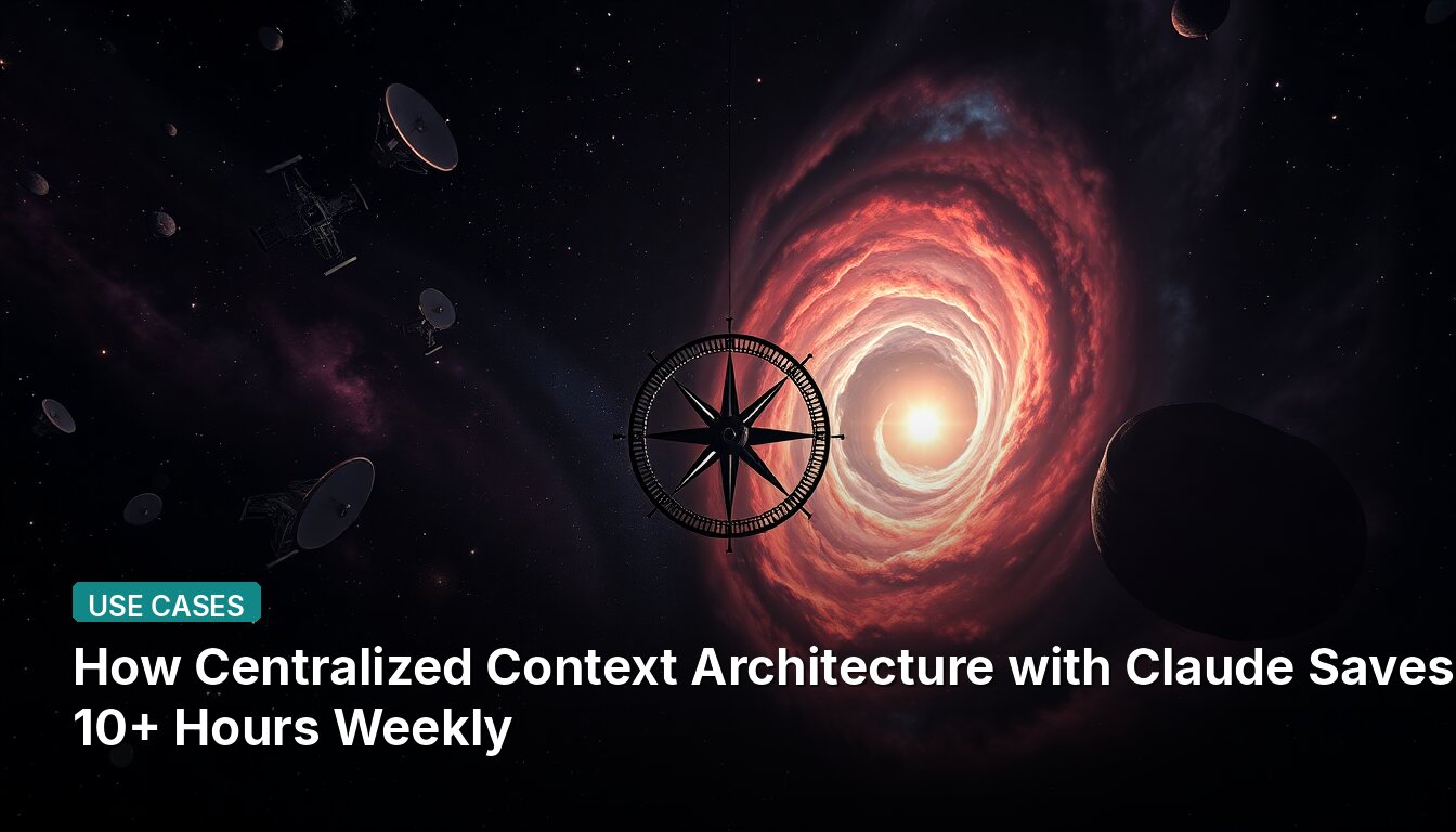 How Centralized Context Architecture with Claude Saves 10+ Hours Weekly
