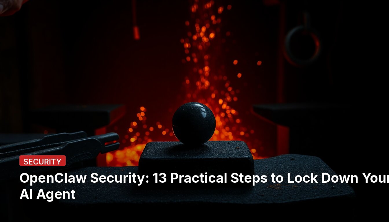 OpenClaw Security: 13 Practical Steps to Lock Down Your AI Agent