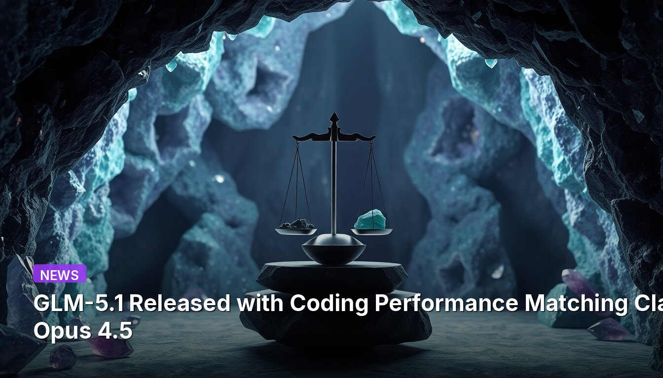 GLM-5.1 Released with Coding Performance Matching Claude Opus 4.5