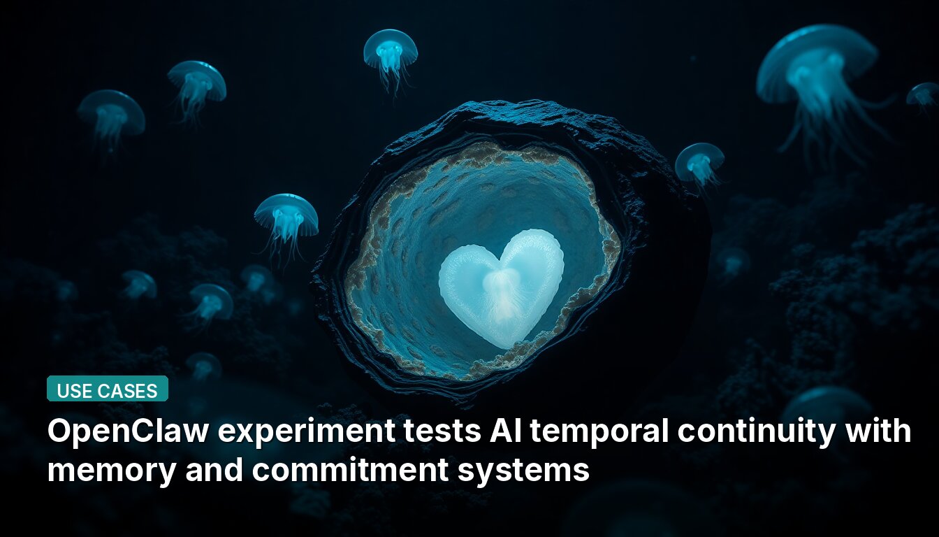 OpenClaw experiment tests AI temporal continuity with memory and commitment systems
