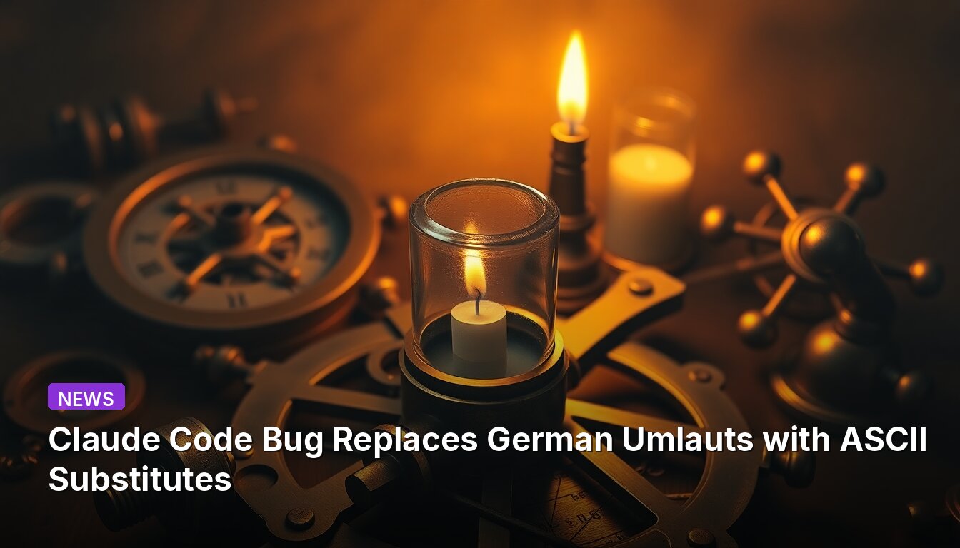 Claude Code Bug Replaces German Umlauts with ASCII Substitutes