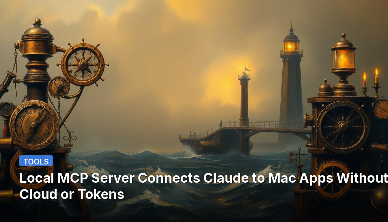 Local MCP Server Connects Claude to Mac Apps Without Cloud or Tokens