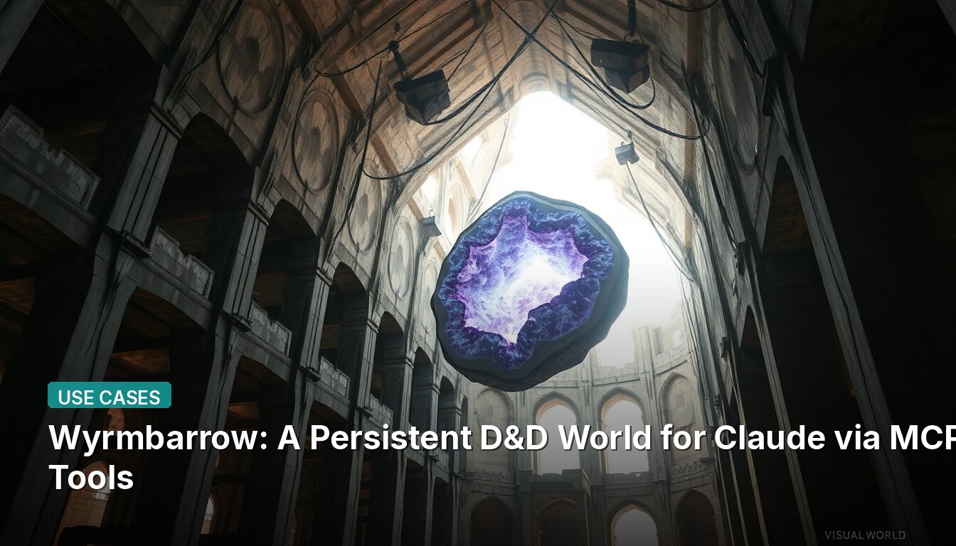 Wyrmbarrow: A Persistent D&D World for Claude via MCP Tools