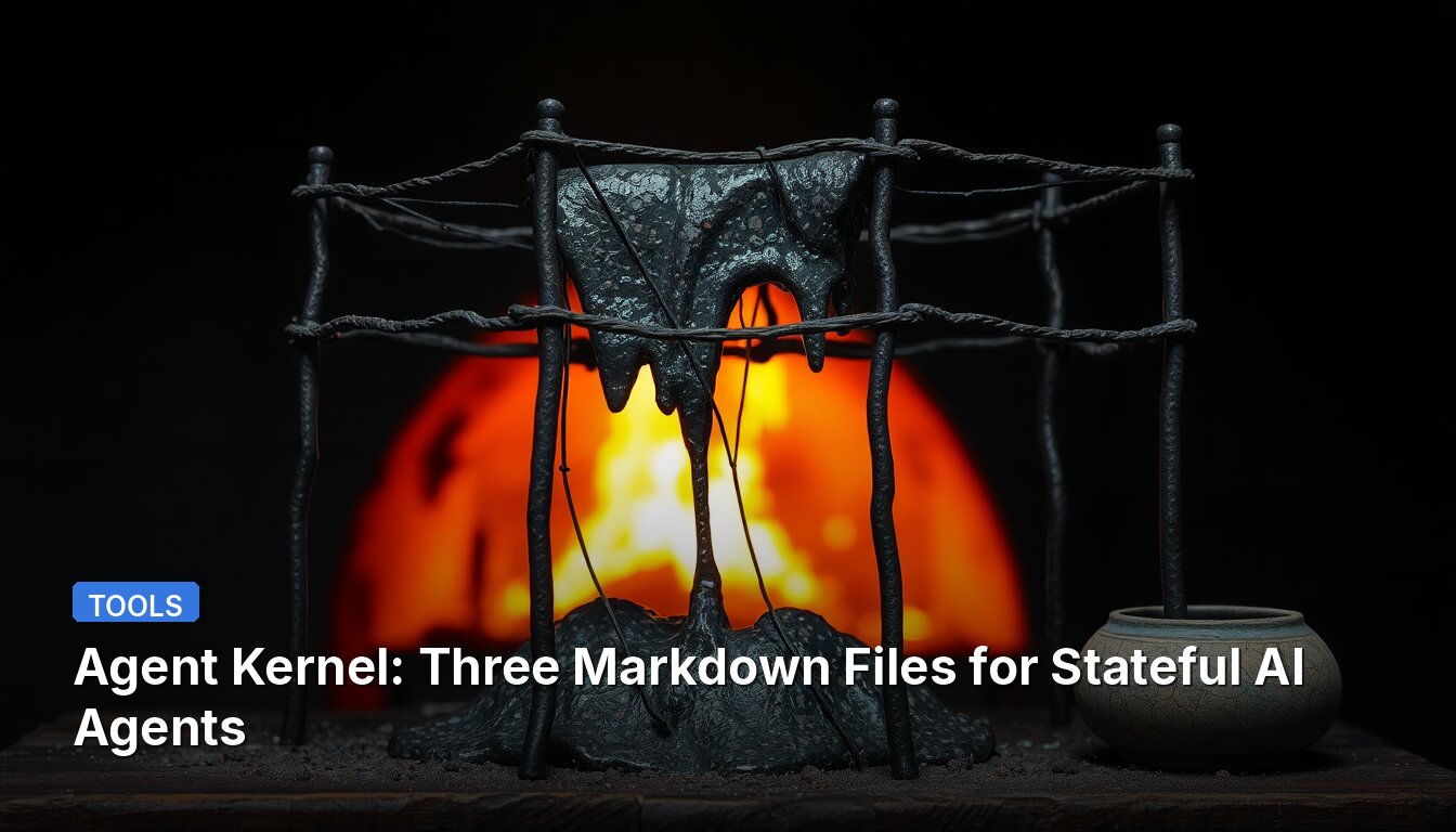 Agent Kernel: Three Markdown Files for Stateful AI Agents
