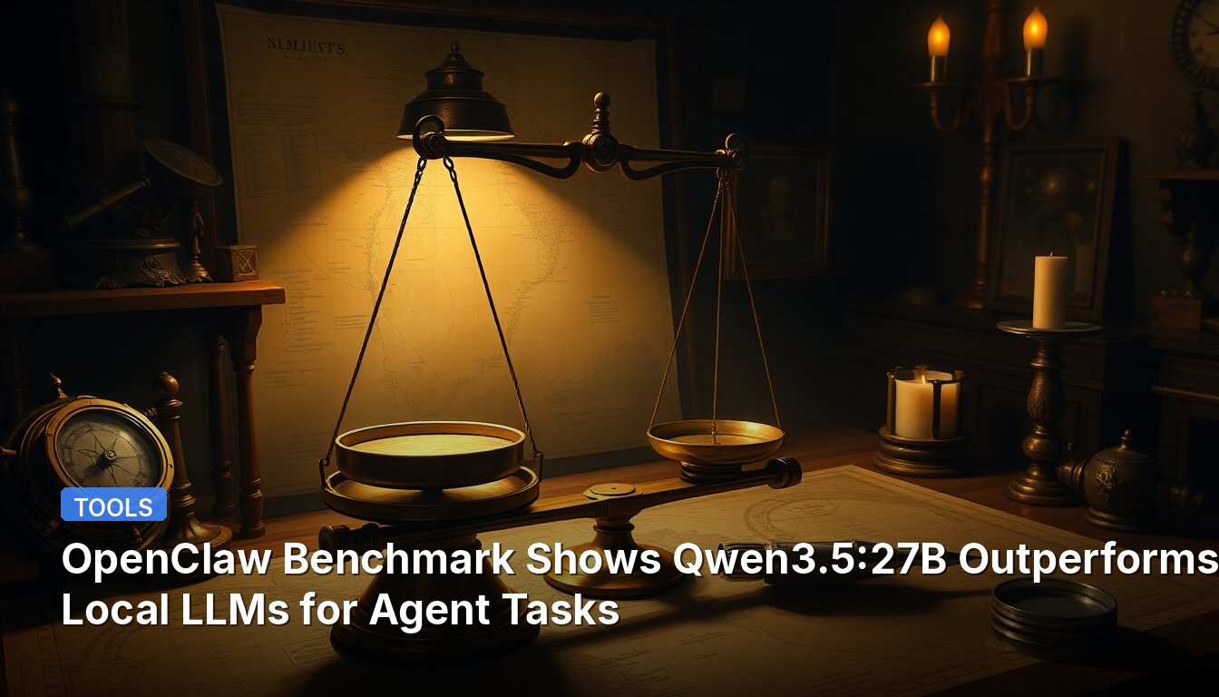 OpenClaw Benchmark Shows Qwen3.5:27B Outperforms Other Local LLMs for Agent Tasks