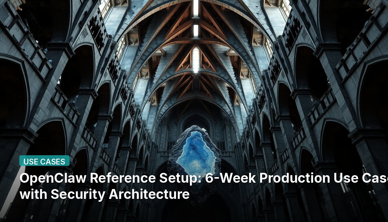 OpenClaw Reference Setup: 6-Week Production Use Case with Security Architecture