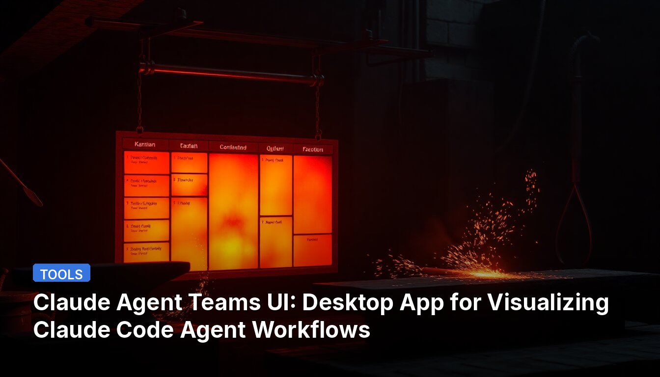Claude Agent Teams UI: Desktop App for Visualizing Claude Code Agent Workflows